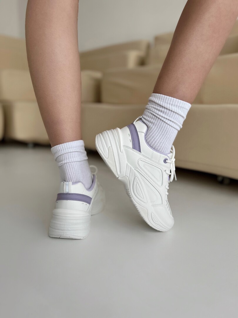 Кросівки Boost біло-фіолетові