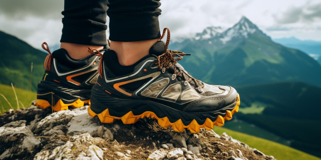 Жіночі кросівки з протектором в горах
